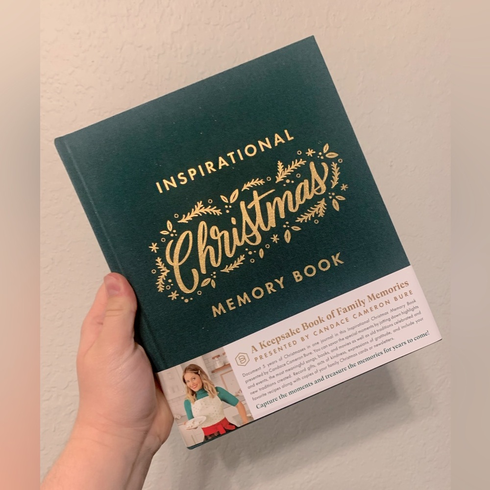 Candace Cameron Bure Inspirational Christmas Memory Book